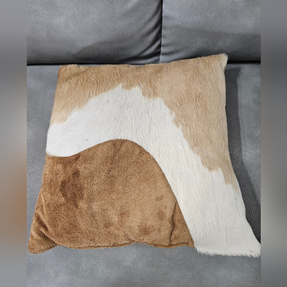 Cowhide Pillow